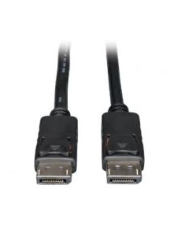 Tripp Lite DisplayPort Digital Video and Audio Cable with Latches (M/M) 7.62 m (25-ft.)