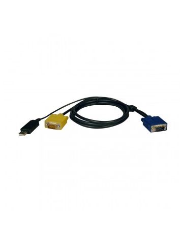 Tripp Lite USB (2-in-1) Cable Kit for NetDirector KVM Switch B020-Series and KVM B022-Series, 1.83 m