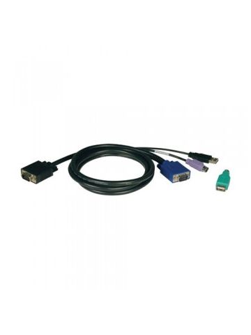 Tripp Lite USB/PS2 Combo Cable Kit for NetController KVM Switches B040-Series and B042-Series, 6-ft.