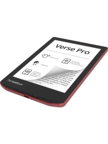 PocketBook Verse Pro e-book reader Touchscreen 16 GB Wi-Fi Black, Red