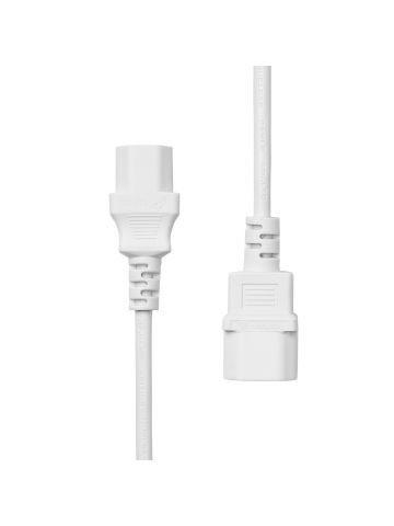 ProXtend C13 to C14 Power Extension Cable, White 0.5m