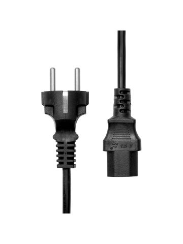 ProXtend Type F (Schuko) to C13 Power Cable, Black 0.5m