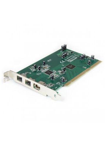 StarTech.com 3 Port 2b 1a PCI 1394b FireWire Adapter Card with DV Editing Kit