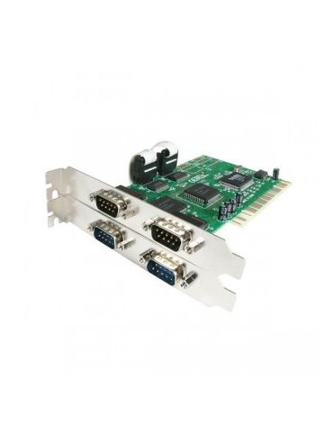 StarTech.com 4 Port PCI RS232 Serial Adapter Card with 16550 UART