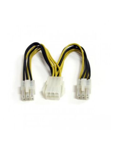 StarTech.com 6in PCI Express Power Splitter Cable