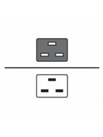 Brocade - Power extension cable - IEC 60320 C19 to IEC 60320 C20 - AC 250 V - 20 A