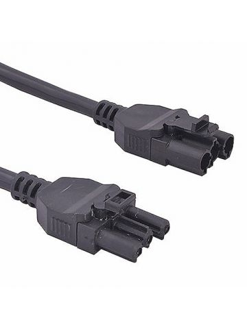 Cablenet 2m GST18 Male - Female Wieland Black PVC Power Leads