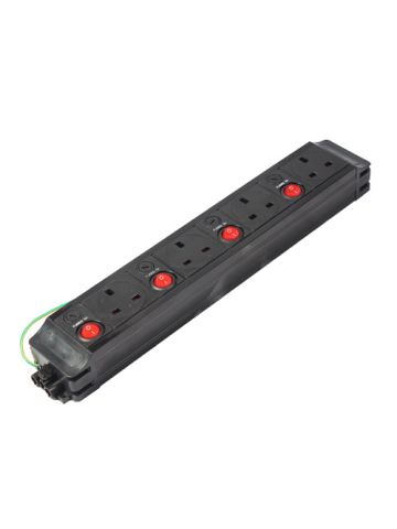 Cablenet 4 x (5Amp) Individually Fused and Switched UK Sockets (North) PDU