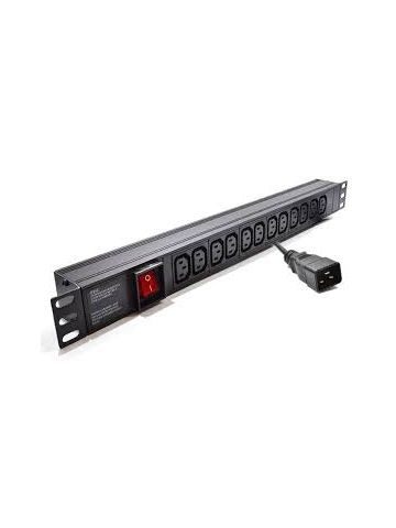 LMS 12 Way Horizontal 10A IEC13 Switched PDU > IEC20