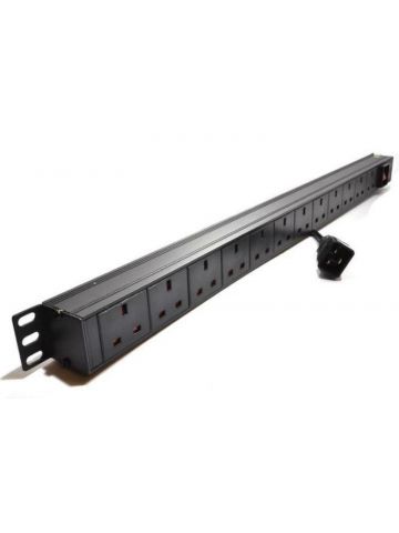 LMS 12 Way Vertical UK 13A Switched PDU > IEC20