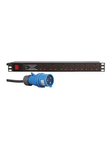 Dynamode PDU-6WS-H-SP-32CMDO power distribution unit (PDU) 6 AC outlet(s) 1U Black