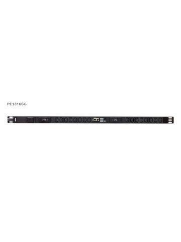 ATEN Basic Metered 0U PDU with Surge Protection