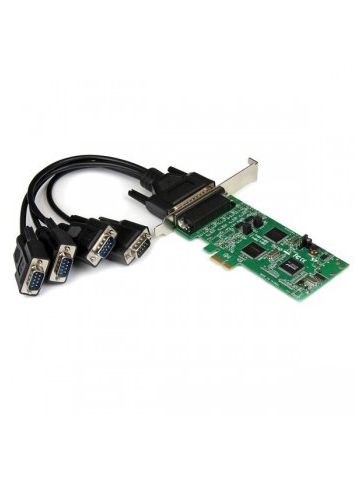 StarTech.com 4 Port PCI Express PCIe Serial Combo Card - 2 x RS232 2 x RS422 / RS485