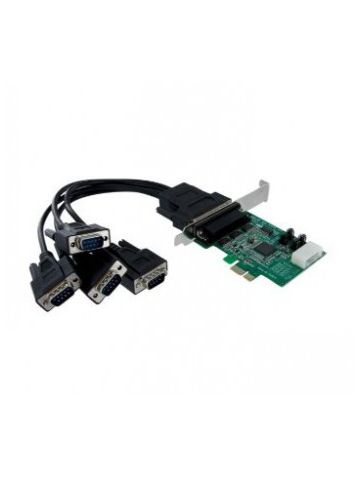 StarTech.com 4 Port Native PCI Express RS232 Serial Adapter Card with 16950 UART