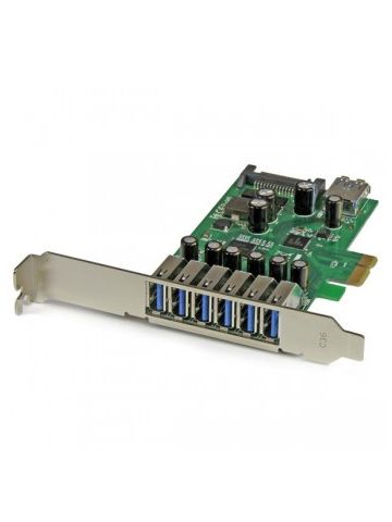 StarTech.com 7-Port PCI Express USB 3.0 Card - Standard and Low-Profile Design