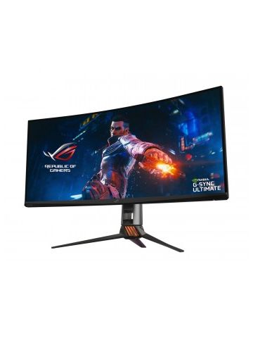 ASUS ROG Swift PG35VQ LED display 88.9 cm (35") 3440 x 1440 pixels UltraWide Quad HD Black