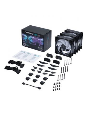 Phanteks D30-120 D-RGB Fan Computer case 12 cm Black 3 pc(s)