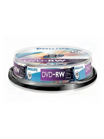 Philips DVD-RW 4X 10PK Spindle