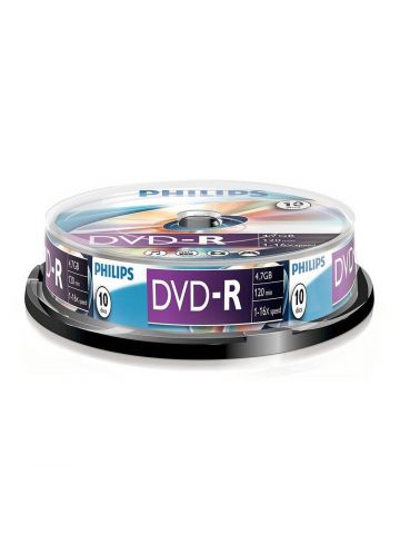 Philips DVD-R 16X 10 PK Spindle