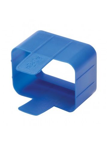 Tripp Lite Plug-lock Inserts keep C20 power cords solidly connected to C19 outlets, BLUE color, Package of 100