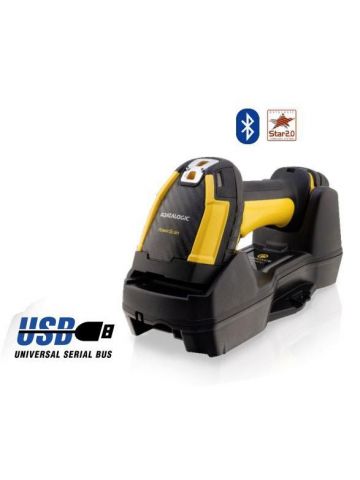 Datalogic PM9600-SR433RBK12 barcode reader Handheld bar code reader 1D/2D Black, Yellow