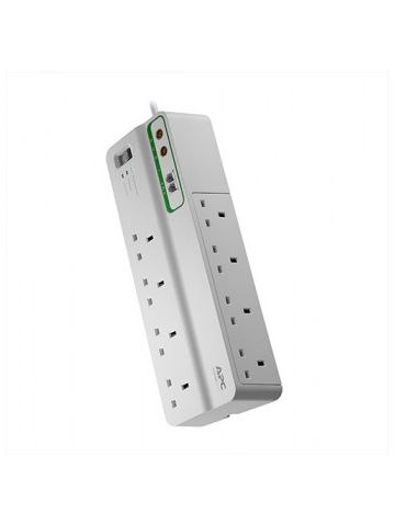 APC SurgeArrest surge protector 8 AC outlet(s) 230 V 3 m White