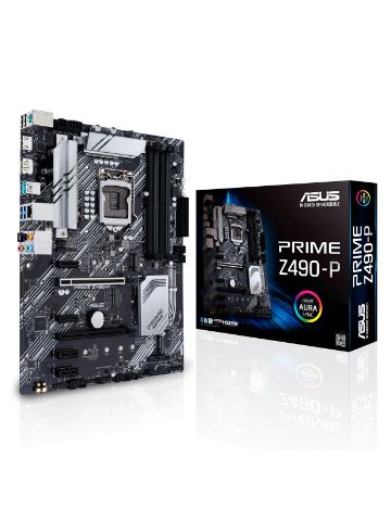 ASUS PRIME Z490-P - Motherboard - ATX - LGA1200 Socket - Z490 - USB 3.2 Gen 1, USB 3.2 Gen 2 - Gigabit LA