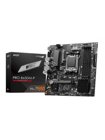 MSI PRO B650M-P motherboard AMD B650 Socket AM5 micro ATX