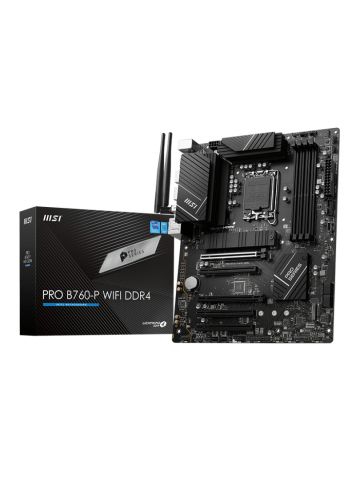 MSI PRO B760-P WIFI DDR4 motherboard LGA 1700 ATX