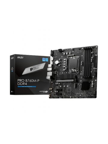 MSI PRO B760M-P DDR4 motherboard Intel B760 LGA 1700 micro ATX