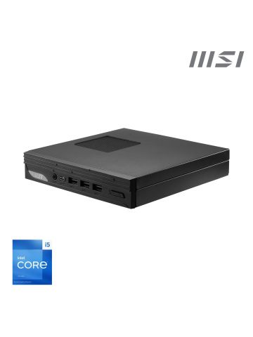 MSI PRO DP10 13M Intel Core i5 1340P Barebone, NUC, SFF, Mini Computer, HTPC, (NO RAM, NO Storage, NO OS), IRIS XE Graphics/ThunderBolt 4/Type C/HDMI/DisplayPort/ VGA/LAN/WiFi 6E/BT 5.3/VESA