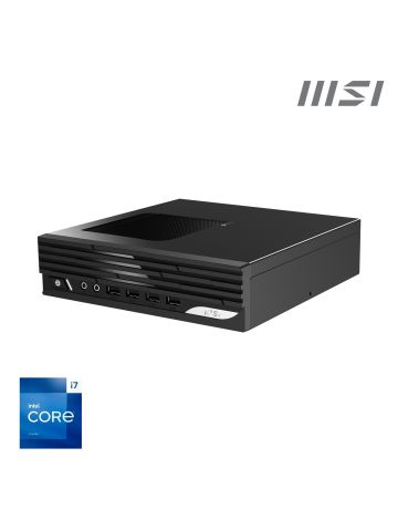 MSI PRO DP21 13M Intel Core i7 13700 Barebone, NUC, SFF, Mini Computer, HTPC, (NO RAM, NO Storage, NO OS), UHD Graphics/Type C/HDMI/DisplayPort/COM Port/TPM 2.0/LAN/WiFi 6E/BT 5.3/VESA