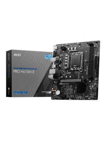 MSI PRO H610M-E motherboard Intel H610 LGA 1700 micro ATX