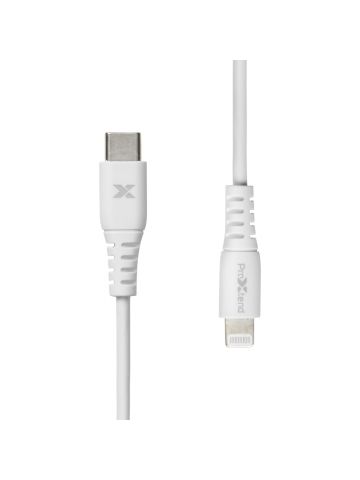 ProXtend USB-C to MFI Lightning Cable, White 0.5m