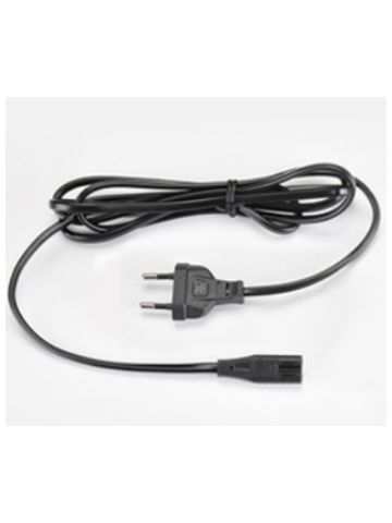 Dynabook Power Cord, 2-pin (figure of 8), 2m - black, single packed - UK version