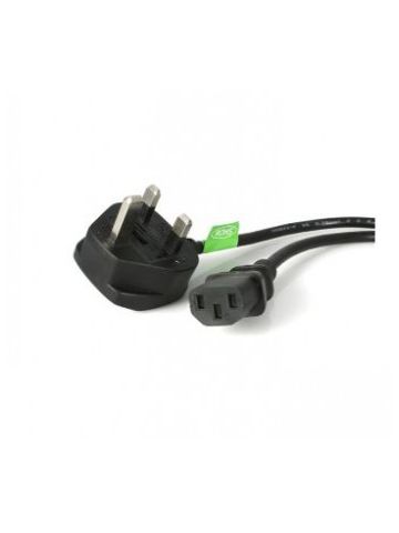 StarTech.com 3m UK Computer Power Cord - 3 Pin Mains Lead - C13 to BS-1363