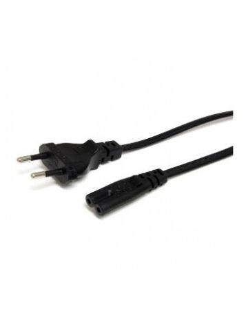 StarTech.com 1m Standard Laptop Power Cord - EU to C7 Power Cable Lead