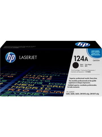 HP Q6000A/124A Toner cartridge black, 2.5K pages/5% for HP Color LaserJet 2600