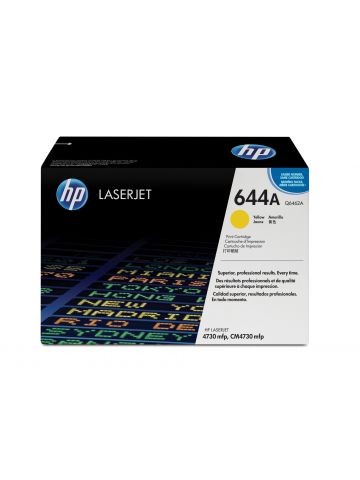 HP Q6462A/644A Toner cartridge yellow, 12K pages/5% for HP Color LaserJet 4730