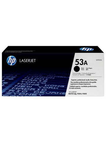 HP Q7553A/53A Toner cartridge black, 3K pages ISO/IEC 19752 for HP LaserJet P 2015