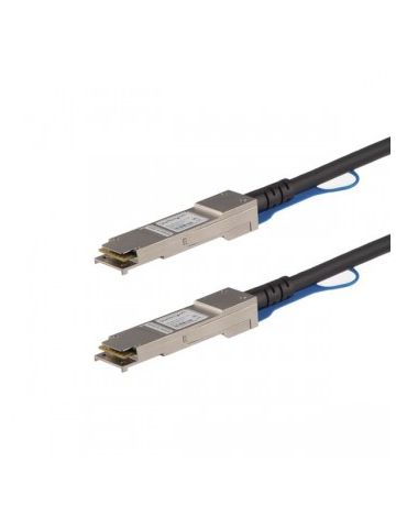 StarTech.com Juniper QFX-QSFP-DAC-1M Compatible QSFP+ Direct-Attach Twinax Cable - 1 m (3.3 ft)