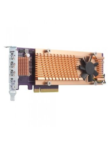 QNAP QM2-4P-384 interface cards/adapter PCIe Internal
