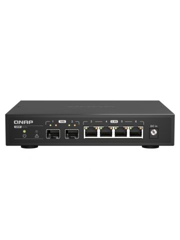 QNAP QSW-2104-2S network switch Unmanaged 2.5G Ethernet Black