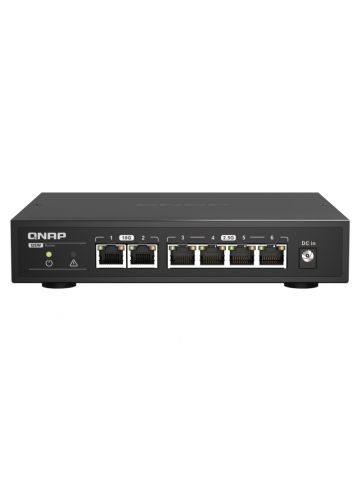 QNAP QSW-2104-2T network switch Unmanaged 2.5G Ethernet (100/1000/2500) Black