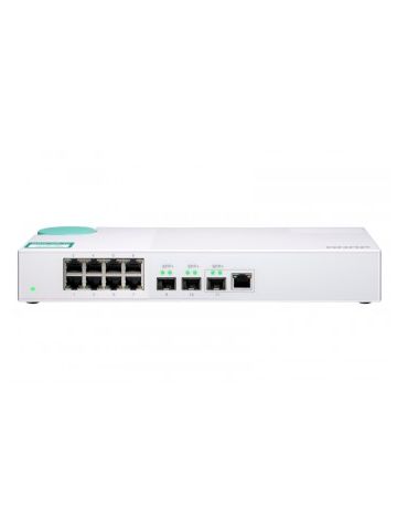 QNAP QSW-308-1C network switch Unmanaged Gigabit Ethernet (10/100/1000) White
