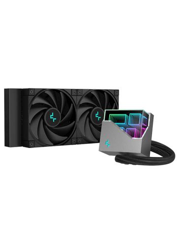 DeepCool LT520 Processor All-in-one liquid cooler 12 cm Black 1 pc(s)