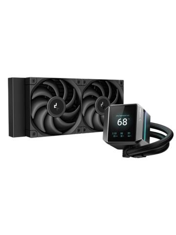 DeepCool MYSTIQUE 240 Processor All-in-one liquid cooler 12 cm Black 1 pc(s)