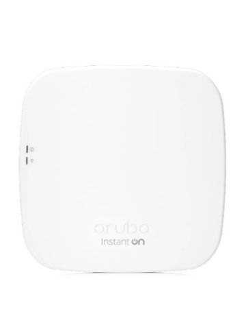 HPE Aruba Instant ON AP12 (RW) Indoor AP with DC Power Adapter and Cord (EU) Bundle - Wireless access point - 802.11ac Wave 2 - Bluetooth, Wi-Fi 5 - 2.4 GHz, 5 GHz