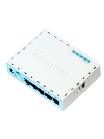 Mikrotik RB750GR3 wired router Gigabit Ethernet Turquoise, White