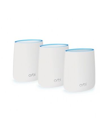 Netgear Orbi AC2200 Tri-band WiFi wireless router Tri-band (2.4 GHz / 5 GHz / 5 GHz) Gigabit Ethernet White